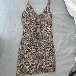 Cheetah mini dress